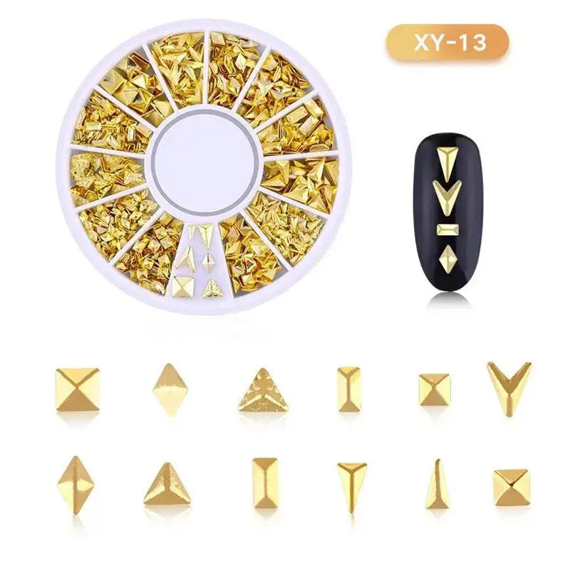 3d Nail Art Charms - Stars, Sun & Moon