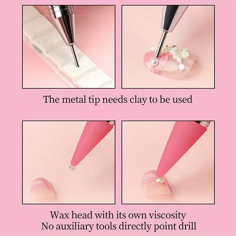 Double Head Dotting Tool & Rhinestone Picker