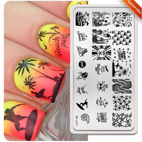 Butterfly & Floral Nail Stamping Plates – BORN PRETTY