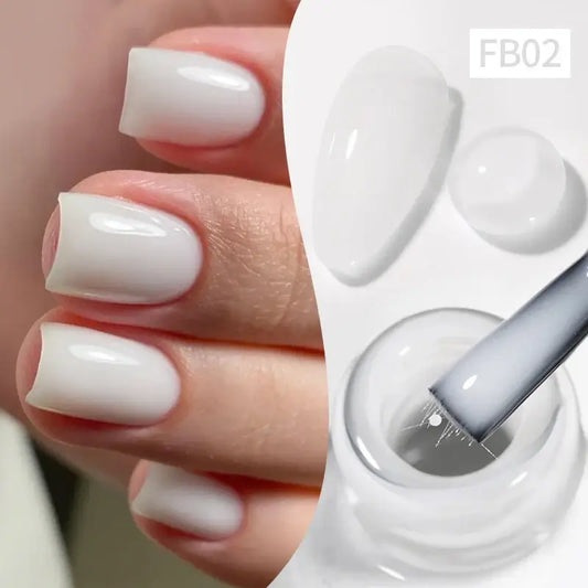 BORN PRETTY 10ml Clear Gel Nail Polish – Watercolor Marble Nail Art