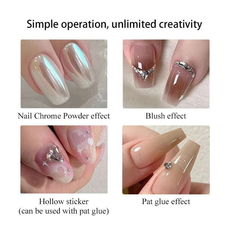 Nail Art Silicone Applicator Sticks