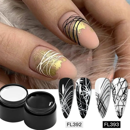 Spider Gel Nail Polish Set - Gel for Nail Art Line Designs