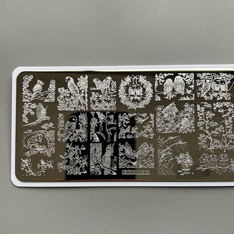 Nail Art Stamping Plates – Create Professional & Intricate Nail Designs Easily