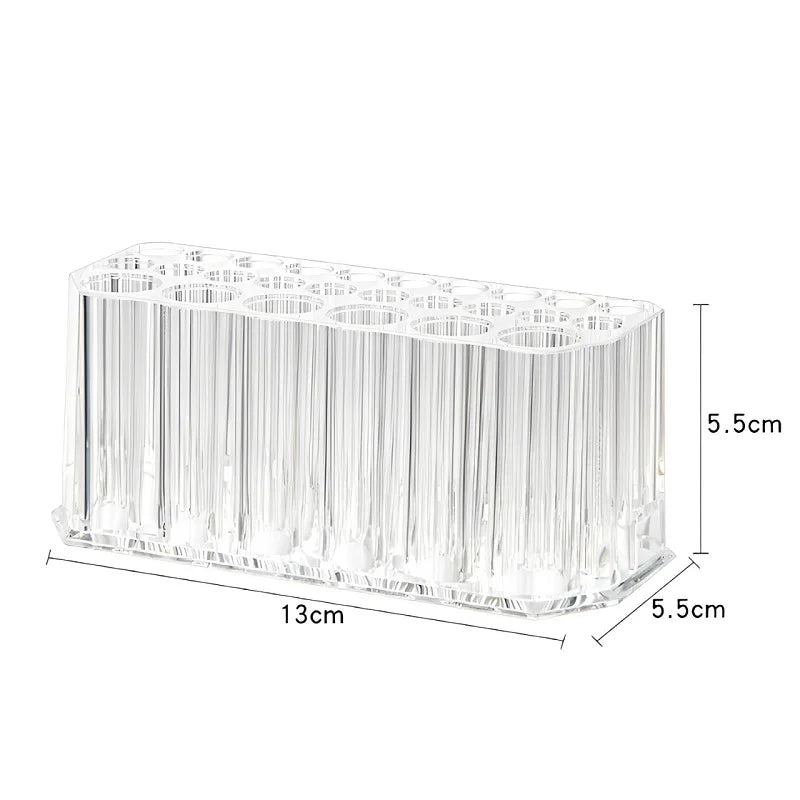 Acrylic Nail Brush Holder – 26 Holes Organizer Stand