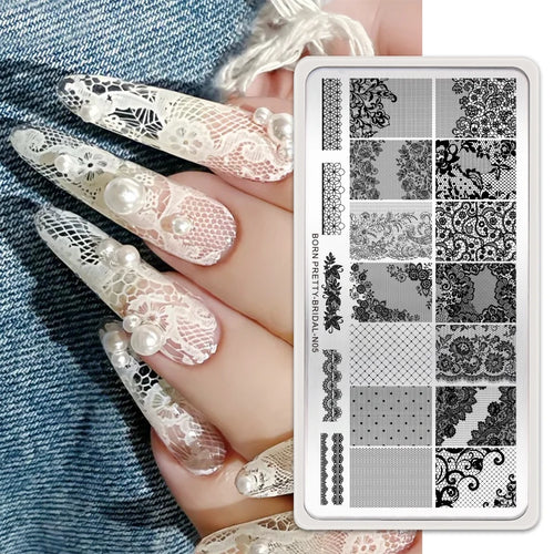 Butterfly & Floral Nail Stamping Plates – BORN PRETTY
