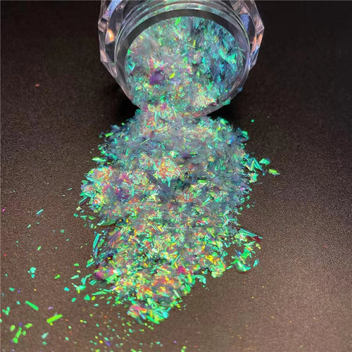Aurora Chameleon Opal Flakes – Holographic Nail Art Magic