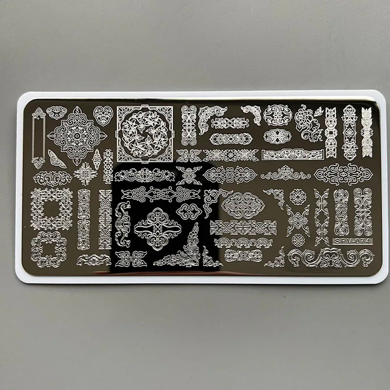 Nail Art Stamping Plates – Create Professional & Intricate Nail Designs Easily