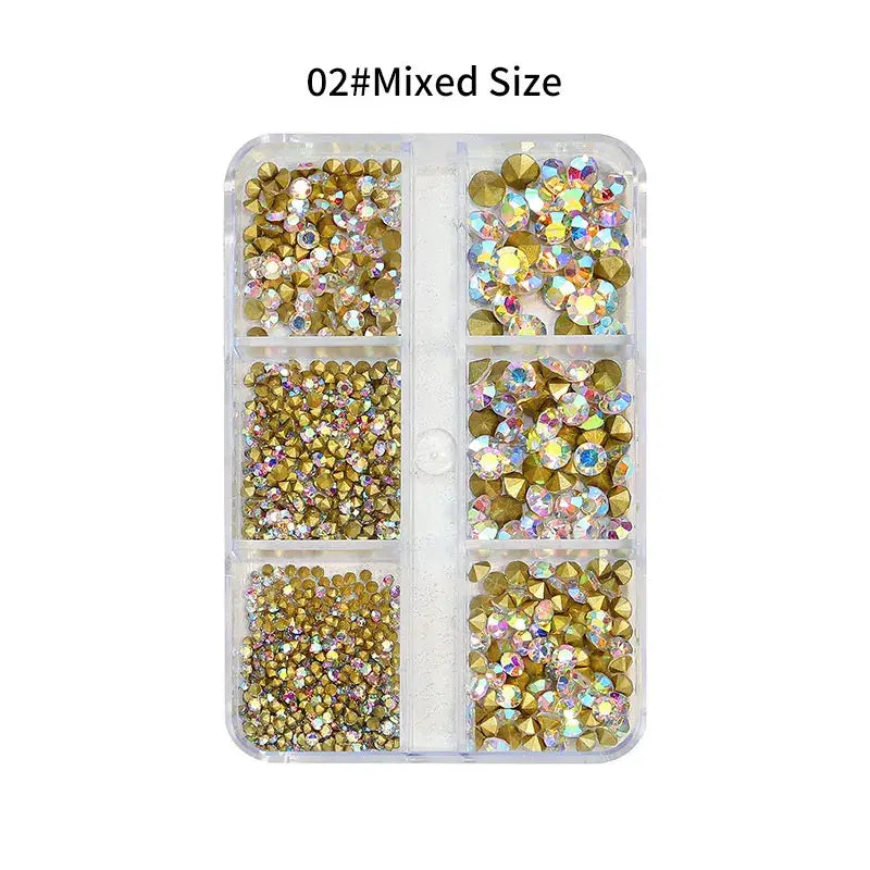 Caviar Beads Nail Jewels – Pearls & Rhinestones