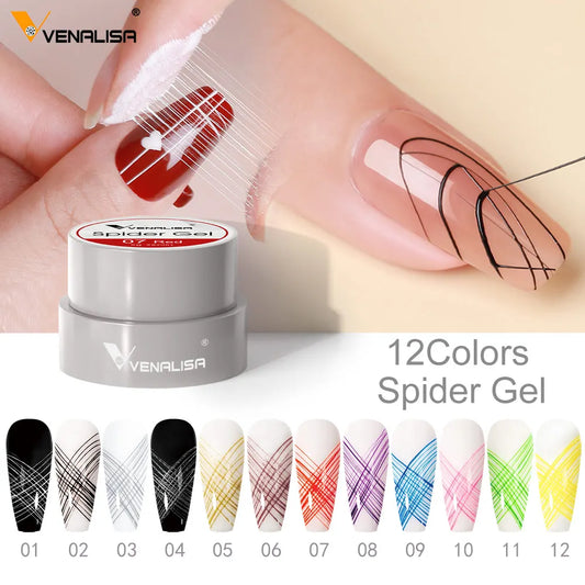 Spider Gel Web Nail Polish – Soak Off UV LED