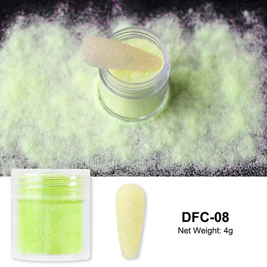 Neon Sugar Nail Glitter – Colorful Candy Coat Powder