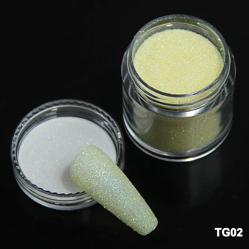 Neon Sugar Nail Glitter – Colorful Candy Coat Powder