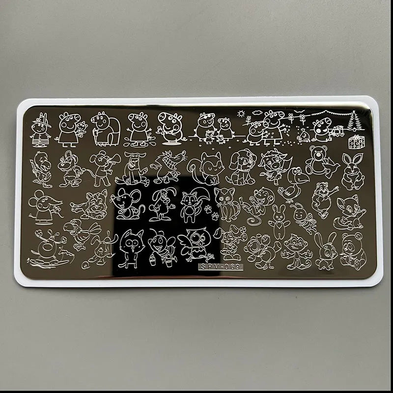 Nail Art Stamping Plates – Create Professional & Intricate Nail Designs Easily