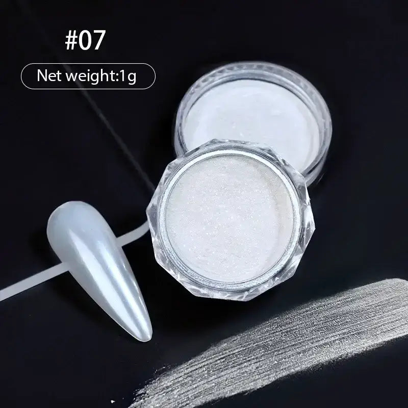 Nail Mirror Glitter Powder Metallic 