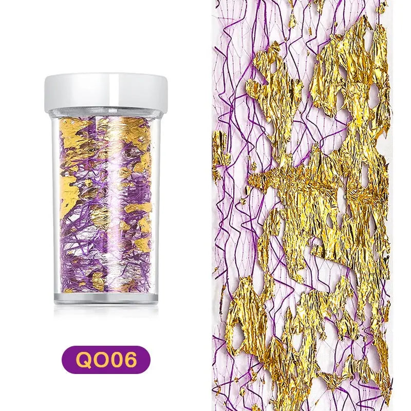 Premium Nail Transfer Foil – Sparkling & Easy-to-Use Nail Art