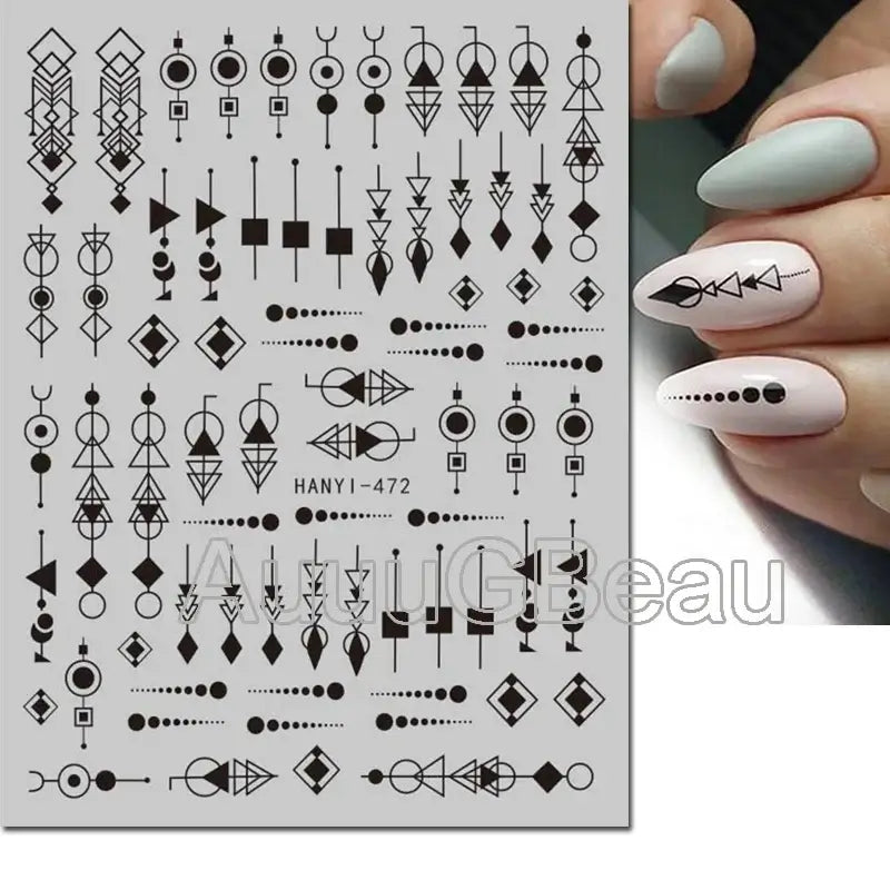 Nail Art Stickers – Self Adhesive