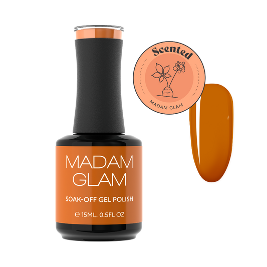 MADAM GLAM - Sweet Chamomile - ORANGE GEL NAIL POLISH