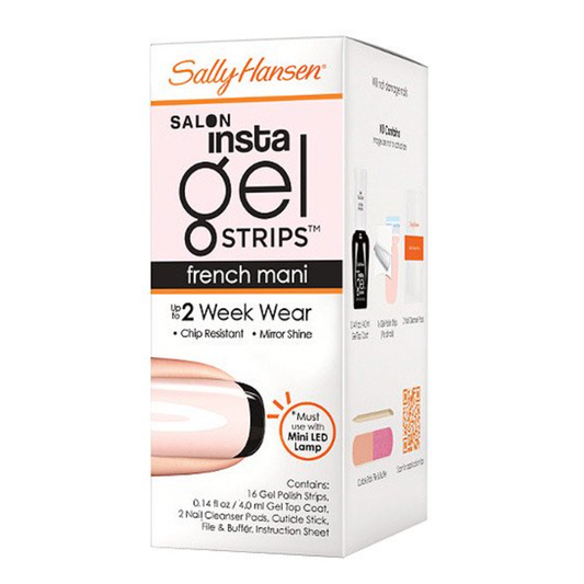 SALLY HANSEN Pro Salon Insta-Gel Strips Manicure – Combo Kit Set