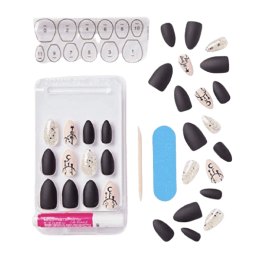 Glow In The Dark Fake Nails Halloween (Limited Edition)