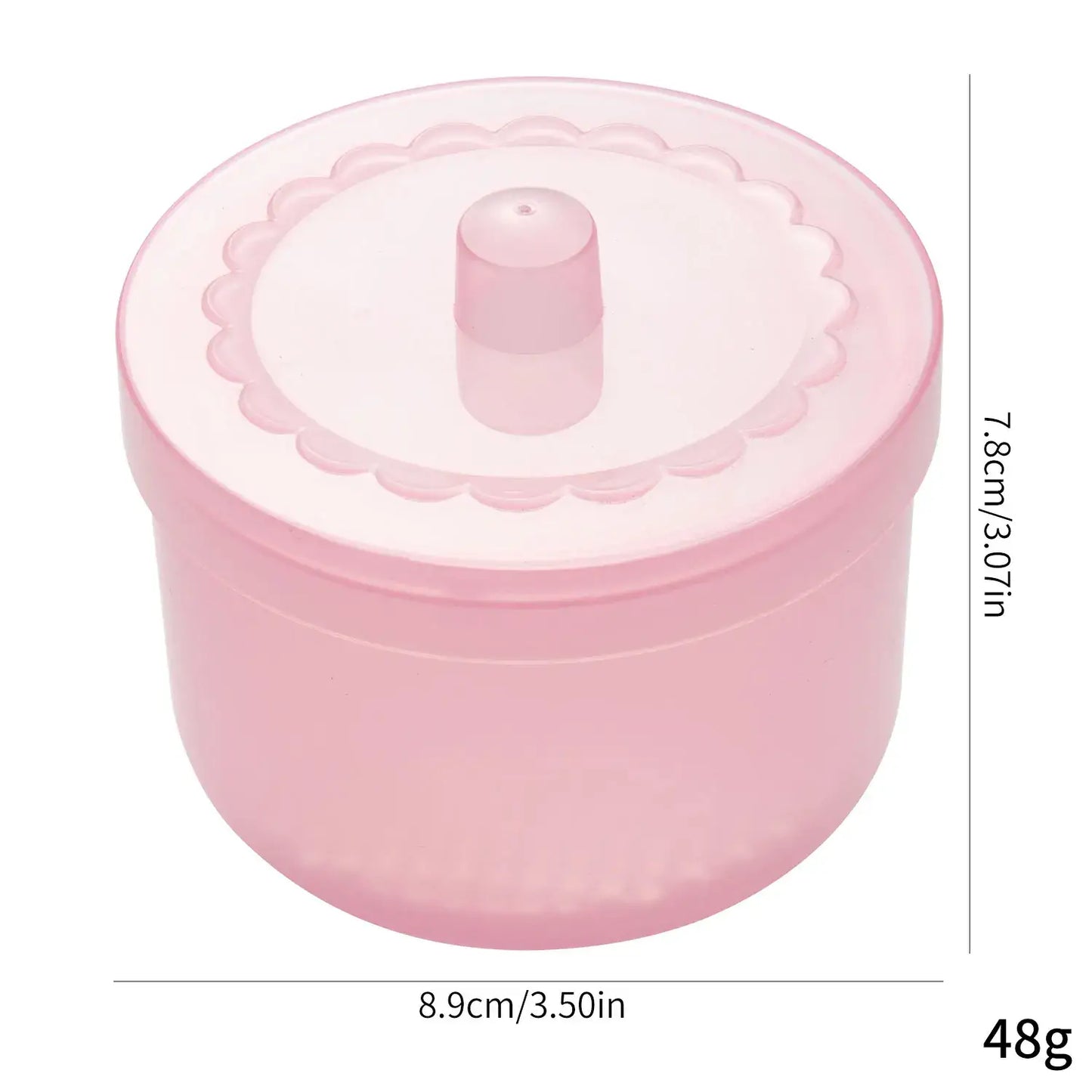 Nail Drill Bits Disinfection Box Double Layer Filtration