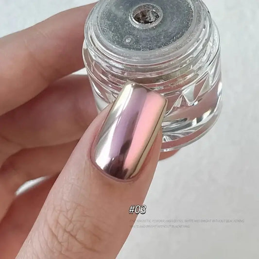 Aurora Nail Dust - Moonlight Chrome Cat Eye Powder