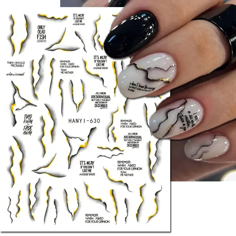 Nail Art Stickers – Self Adhesive