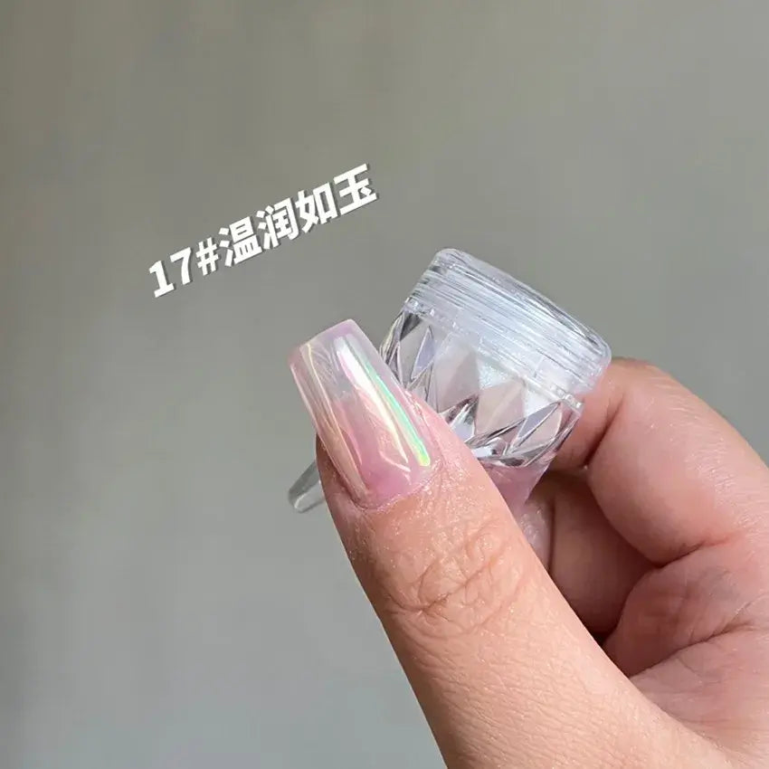 Aurora Nail Dust - Moonlight Chrome Cat Eye Powder