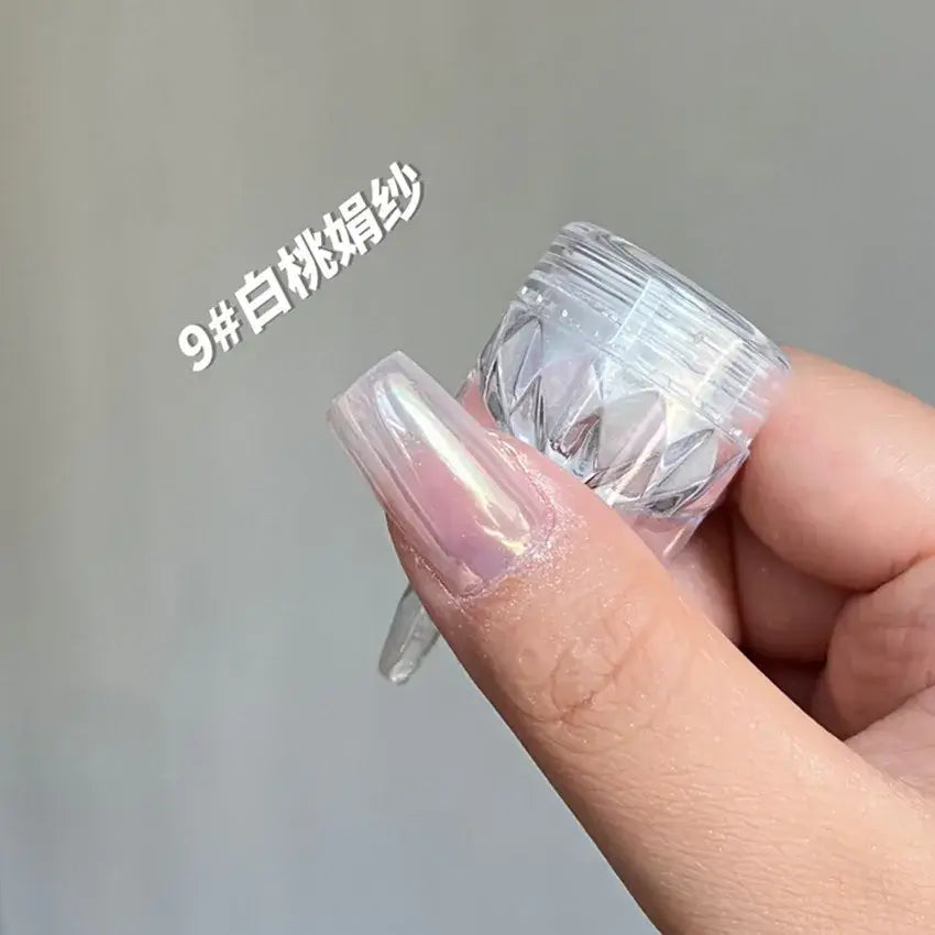 Aurora Nail Dust - Moonlight Chrome Cat Eye Powder