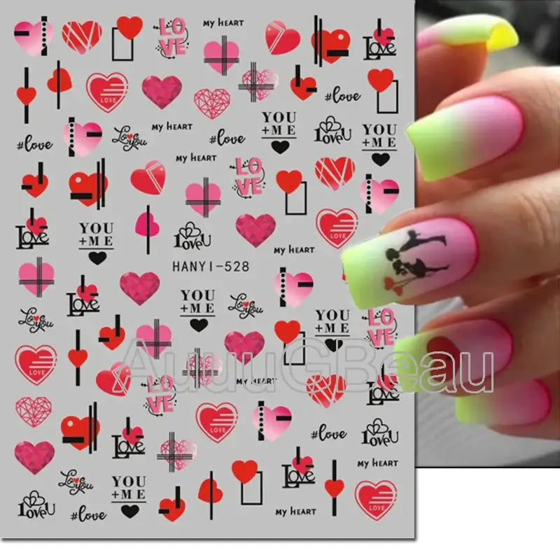 Nail Art Stickers – Self Adhesive