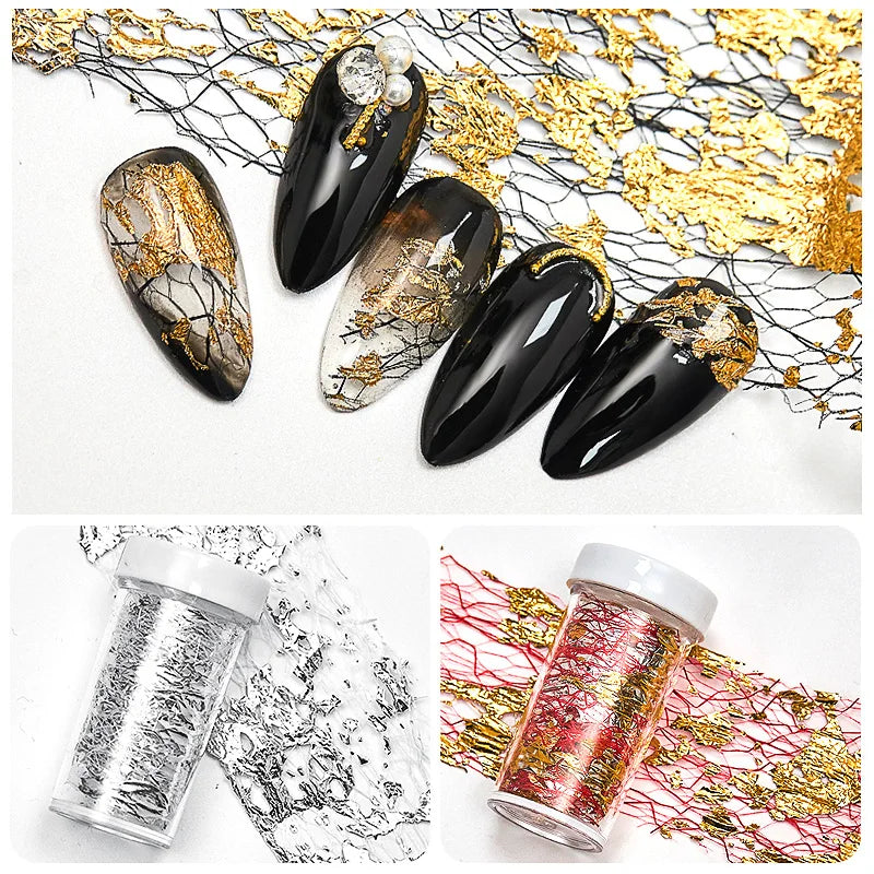 Premium Nail Transfer Foil – Sparkling & Easy-to-Use Nail Art
