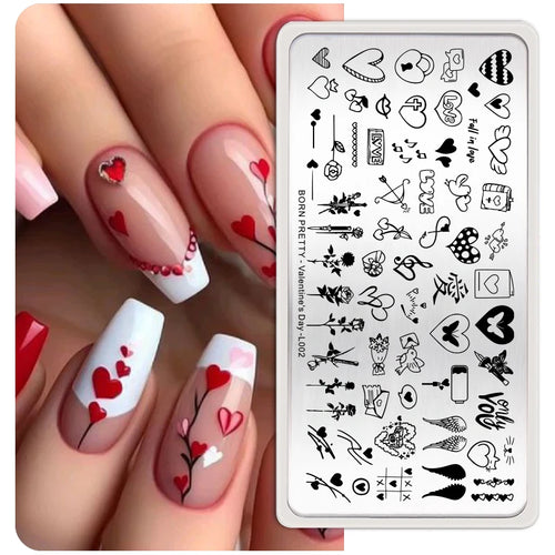 Butterfly & Floral Nail Stamping Plates – BORN PRETTY