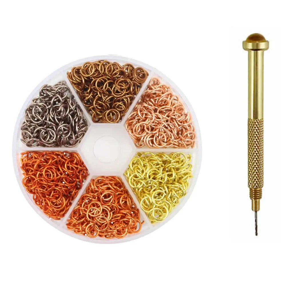 Nail Piercing Rings – Metal Dangle Punk Charms Kit