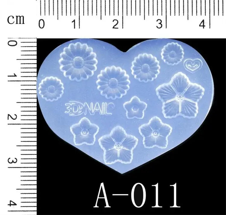 3D Silicone Nail Mold – DIY Manicure & Nail Art Tools