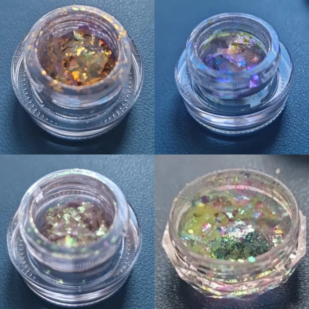 1 Box Aurora Glitter Opal Flakes – Iridescent Sequins Nail Art Powder for Mermaid Nails