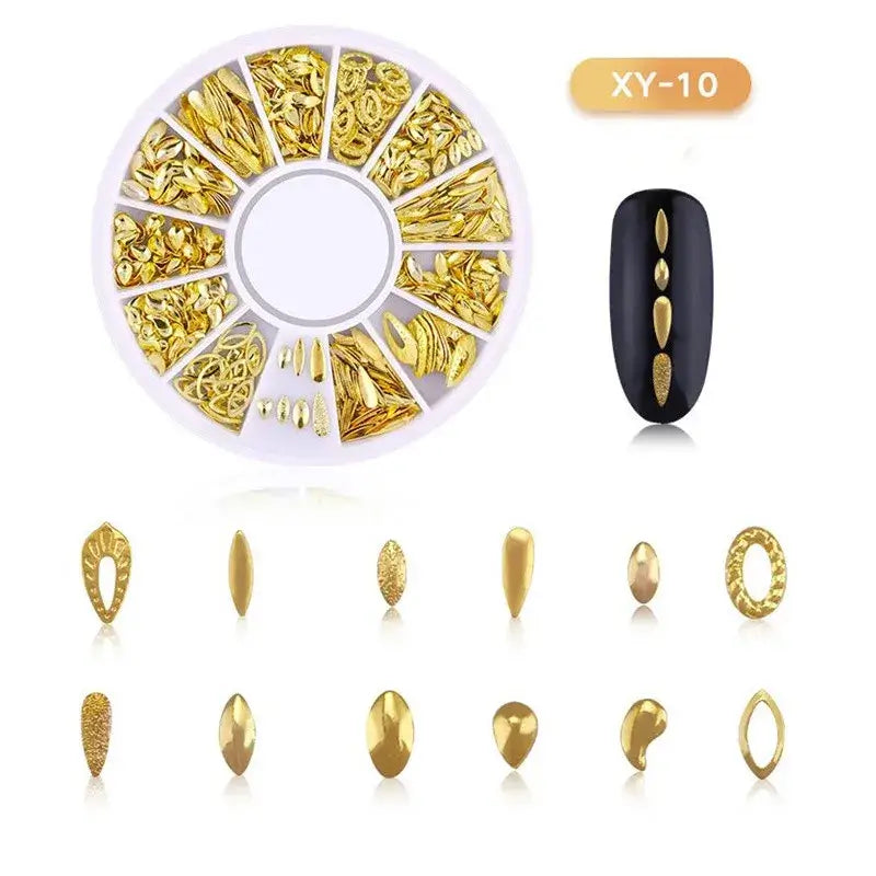 3d Nail Art Charms - Stars, Sun & Moon