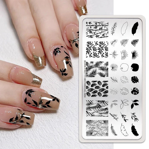Butterfly & Floral Nail Stamping Plates – BORN PRETTY