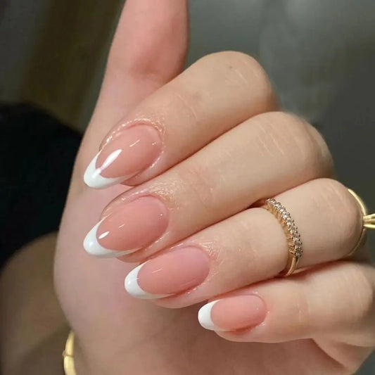 Almond Press-On Nails - Full Coverage (24 pcs)