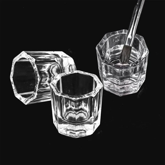 Crystal Glass Clear Acrylic Small Dampening Dish