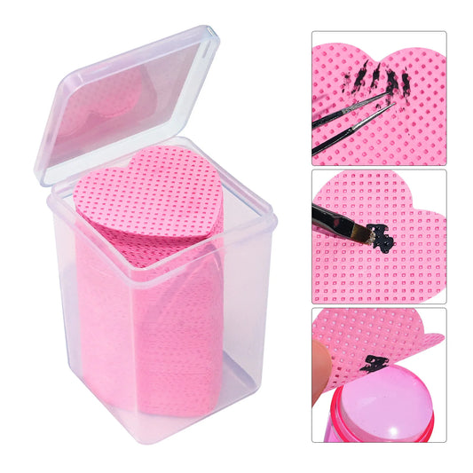 Lint Free Nail Wipes – 200pcs Cotton Pads for Nail Polish Removal