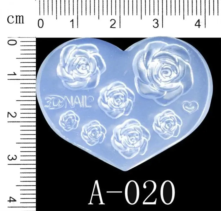 3D Silicone Nail Mold – DIY Manicure & Nail Art Tools