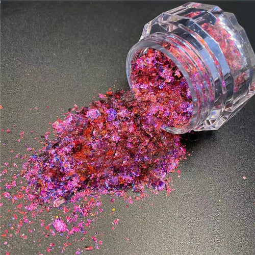 Aurora Chameleon Opal Flakes – Holographic Nail Art Magic