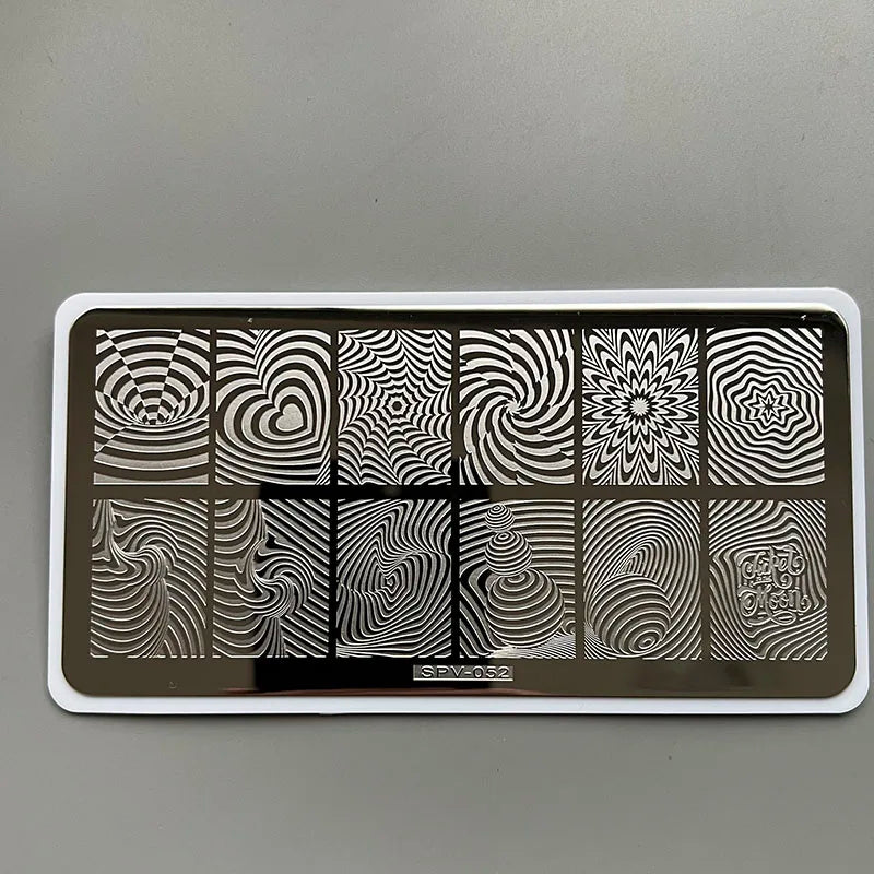Nail Art Stamping Plates – Create Professional & Intricate Nail Designs Easily