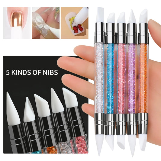 Dotting Sculpting Pen – Double-Ended Nail Art Tool