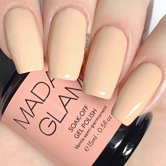 MADAM GLAM - Beige Rose - BEIGH GEL NAIL POLISH