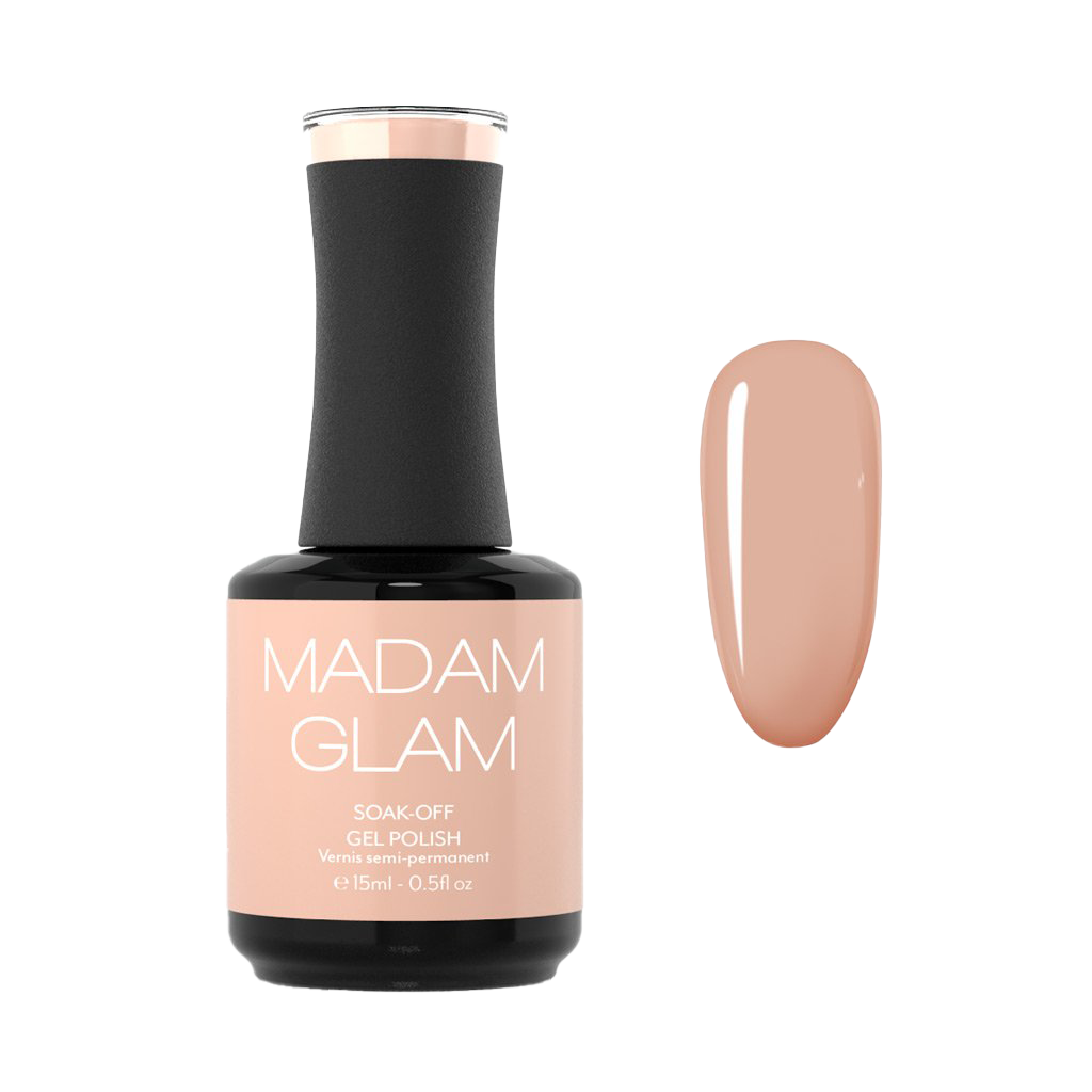 MADAM GLAM - Beige Rose - BEIGH GEL NAIL POLISH