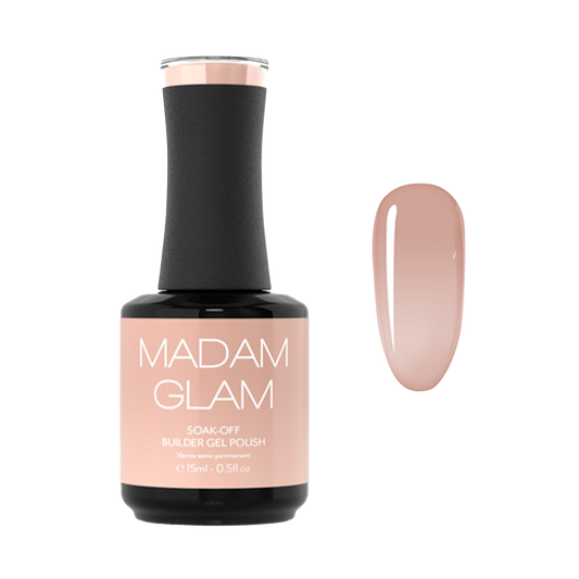 MADAM GLAM - Builder Light Beige - GEL NAIL POLISH