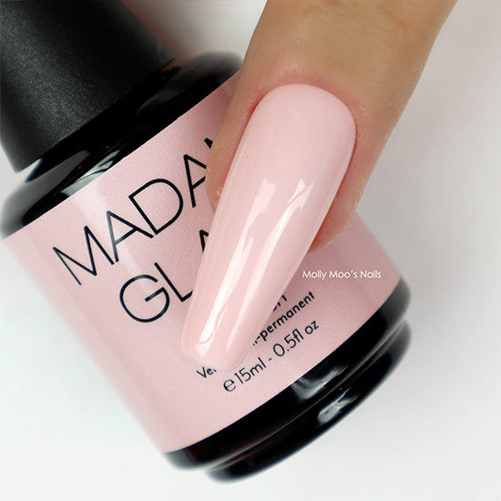MADAM GLAM - All Natural - NEUTRAL PINK GEL NAIL POLISH