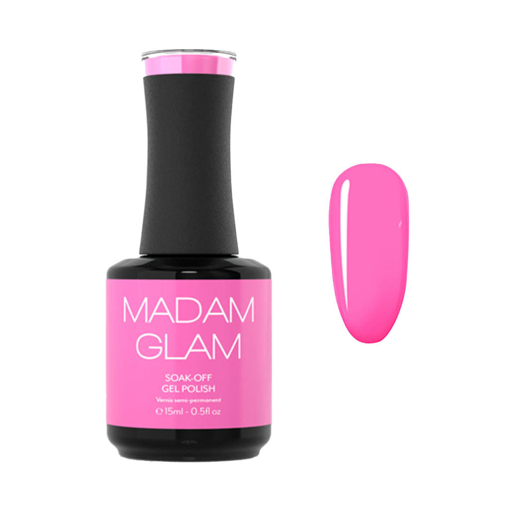 MADAM GLAM - Barbie Girl - MAGENTA GEL NAIL POLISH