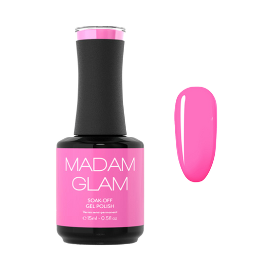 MADAM GLAM - Barbie Girl - MAGENTA GEL NAIL POLISH