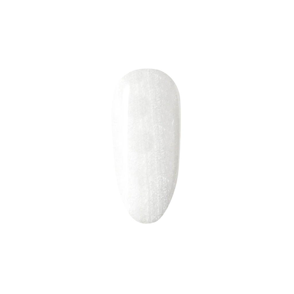 MADAM GLAM - Shimmer White - SHIMMERY WHITE GEL NAIL POLISH