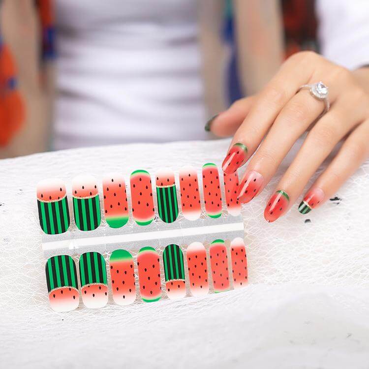Watermelon - Gel Nail Wraps